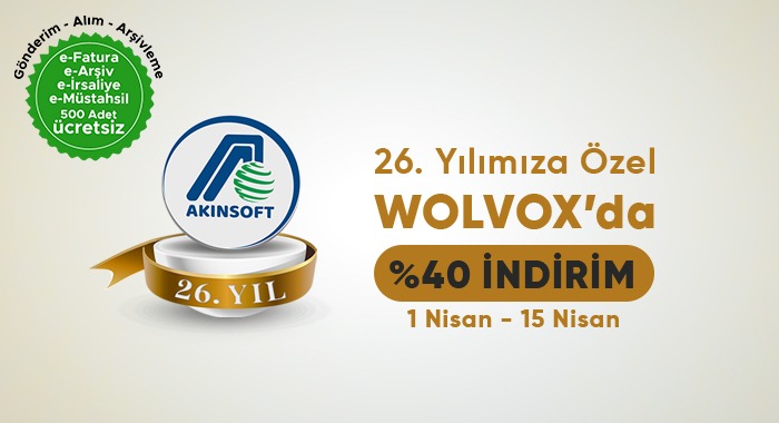 26.Yılımıza Özel WOLVOX8 İndirim
